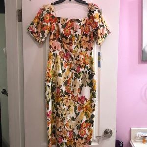 Antonio Melani floral midi dress!